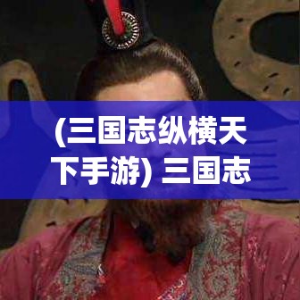 (三国志纵横天下手游) 三国志纵横：策马天下，英雄辈出，权谋之道，一统三国的智慧与勇气